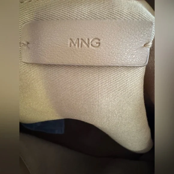 NWOT MNG/Mango Tan Shoulder Bag - Picture 2 of 8